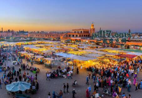 世界上最著名的街头市场Top5：摩洛哥马拉喀什