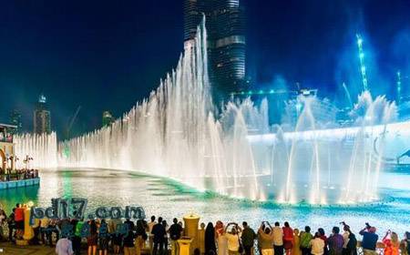 迪拜旅游的经典免费项目盘点：观看迪拜喷泉