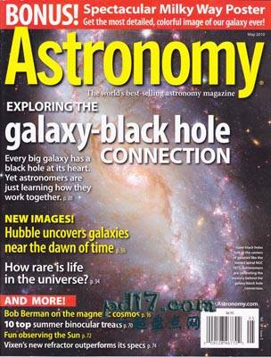 世界上最好的科学杂志Top3：《天文学》