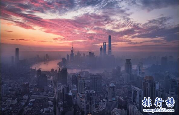 2017上半年中国主要城市GDP排行榜：上北广深前四，重庆第6武汉第9