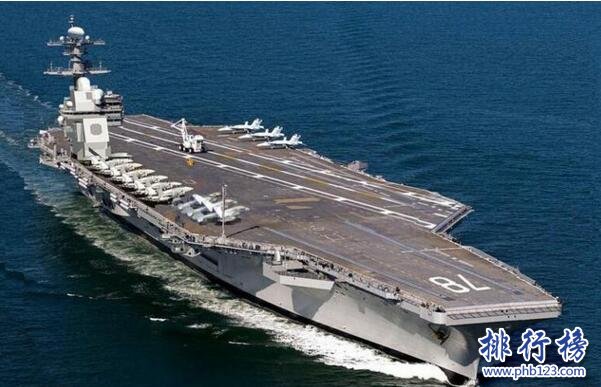 世界上最贵的航母:美国福特级航空母舰造价150亿美元 全球最强战舰