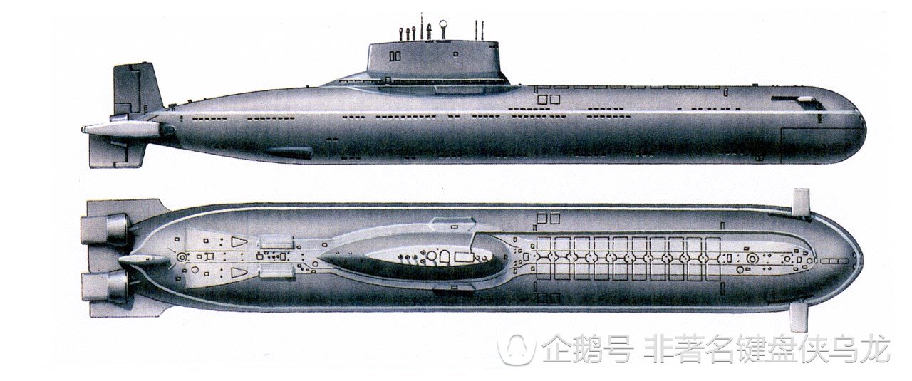 台风级核潜艇图片