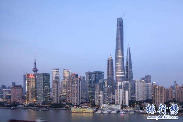 上海最高的楼叫什么,上海中心大厦(632米)