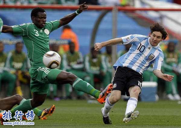阿根廷队VS尼日利亚队历史战绩,阿根廷队VS尼日利亚队比分记录