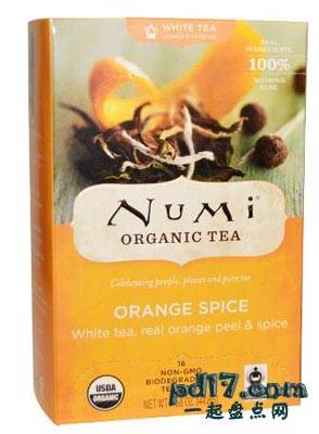全球最好的白茶品牌Top4：Numi Orange Spice