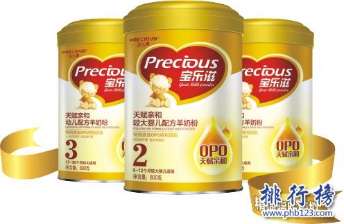 中国十大羊奶粉排名 国产羊奶粉什么品牌好