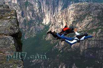 世界上最危险的运动Top2：极限跳伞