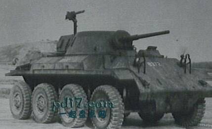 二战时期奇怪的装甲车Top1：T27装甲车