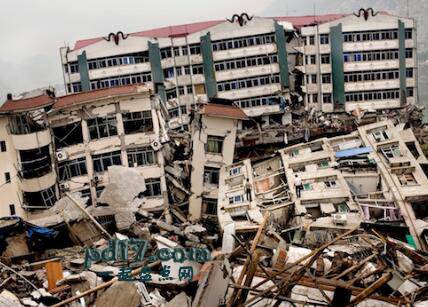 损失最大的自然灾害Top5：2008年四川地震