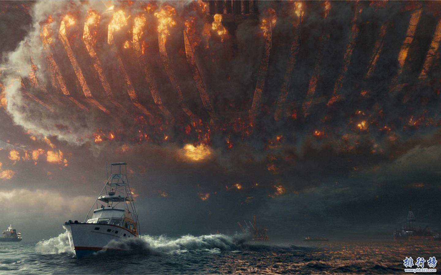 20部自然灾害大片，第一名为泰坦尼克号