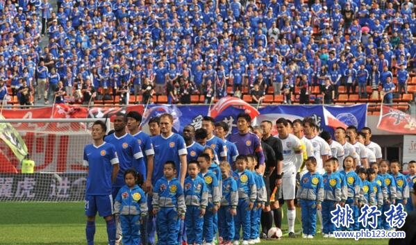 2017福布斯中国最有价值球队排行榜：恒大19.12亿登顶
