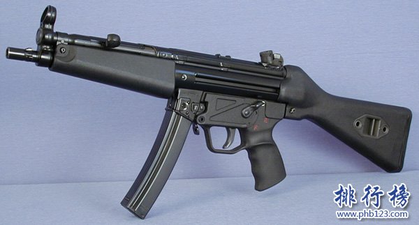 世界十大冲锋枪排名：MP5冲锋枪服役50年无人能敌