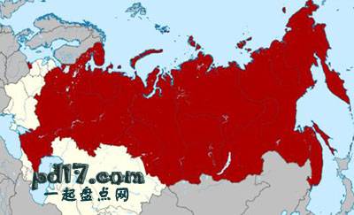 20世纪最强大的殖民帝国Top2：苏联