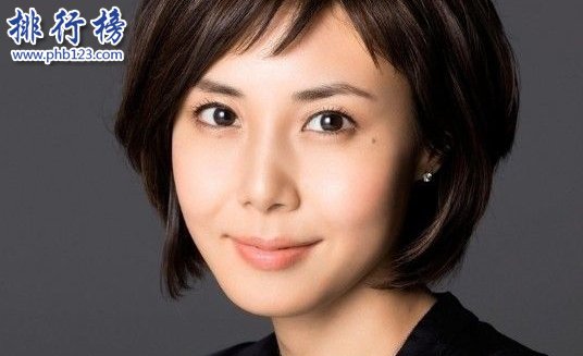 2017日本最受欢迎熟女排行榜：31岁的石原里美居榜首