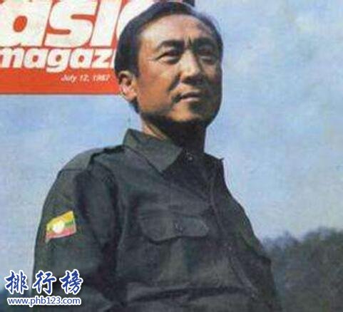 亚洲最大的毒枭:坤沙竟是中国人,最崇拜毛主席(毒品从不卖中国)